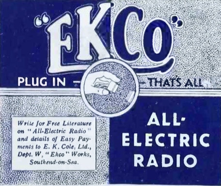 ERIC'S EKCO AND OTHER ECHOES SUCH AS ECCO AND ECKO!  PART 3 - A NEW MILLENNIA!