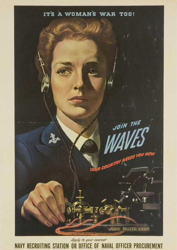 IT'S A WOMAN'S WAR TOO - JOIN THE WAVES