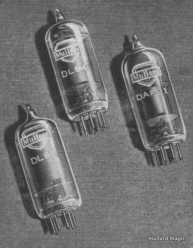 MULLARD BATTERY VALVES