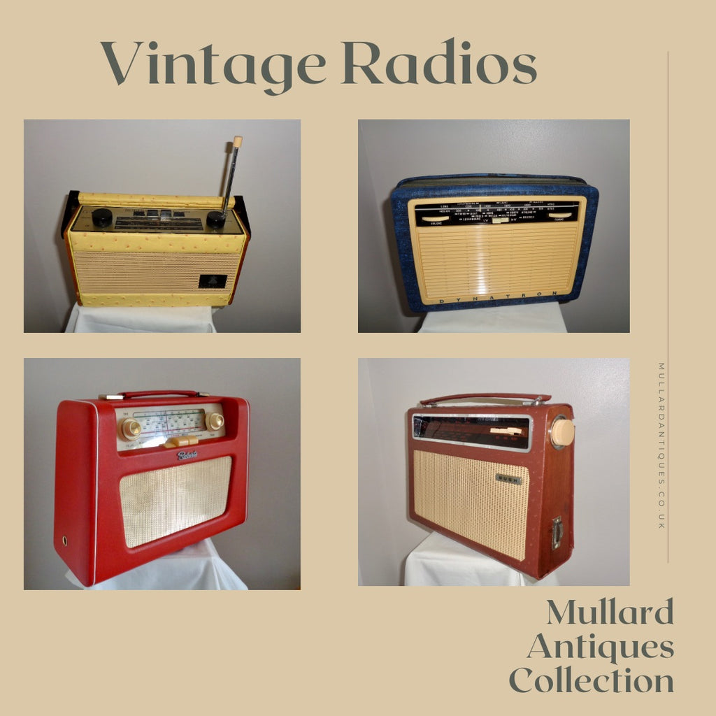 Vintage Radios Available At Mullard Antiques