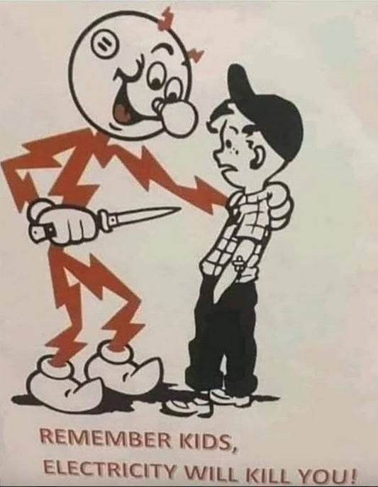 IS ELECTRICITY A TYPE OF KNIFE CRIME?