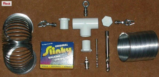 USES FOR SLINKY - NOT JUST FOR ANTENNA THOUGH