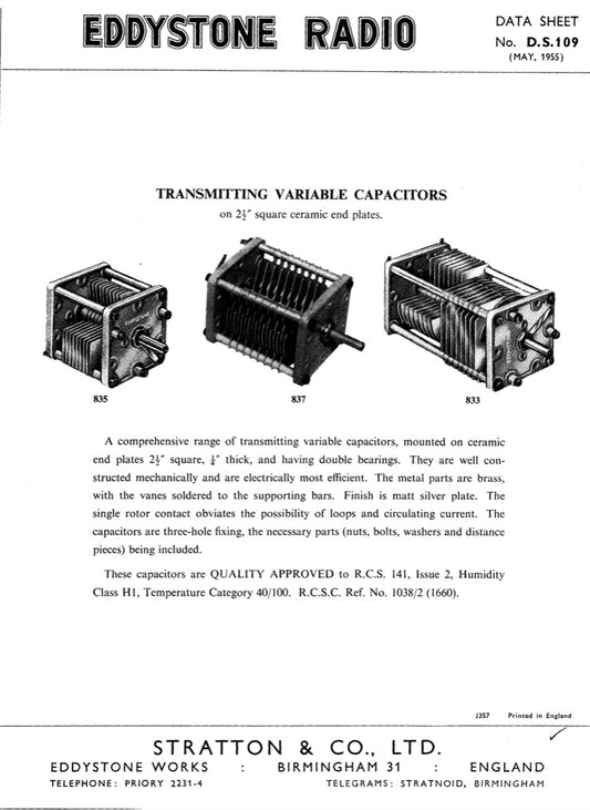 2X BRASS MOUNT PLATES, 35 X 25mm, FOR MOUNTING EDDYSTONE, CERAMIC BODIED, TRANSMITTING, VARIABLE CAPACITOR,