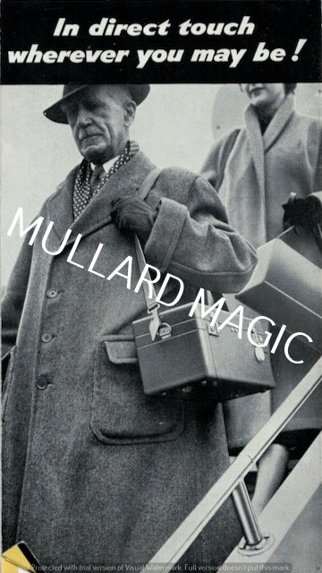 BOOSEY & HAWKES, WIRE RECORDER, LEAFLET