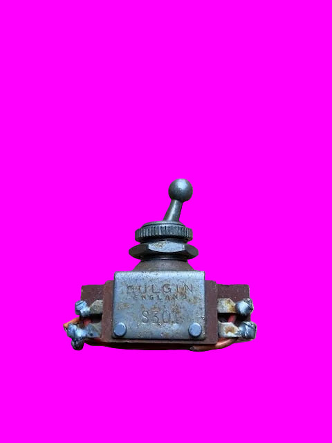 BULGIN ,S301, DPST, BALL DOLLY , SWITCH EX EQUIPT