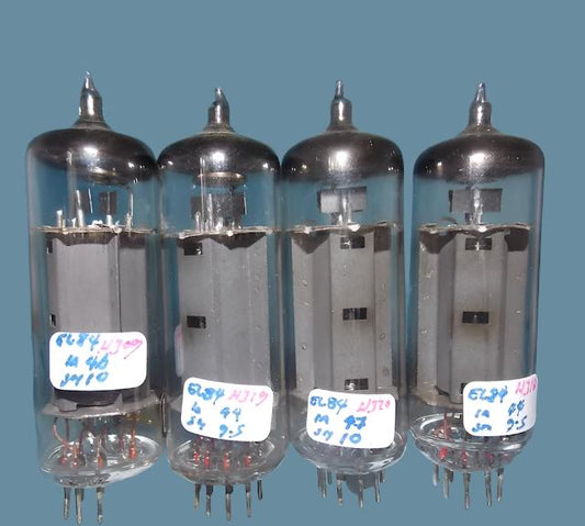 EL84, TUBE AMP DOCTOR, TAD, MATCHED QUAD, SAME FACTORY CODE,