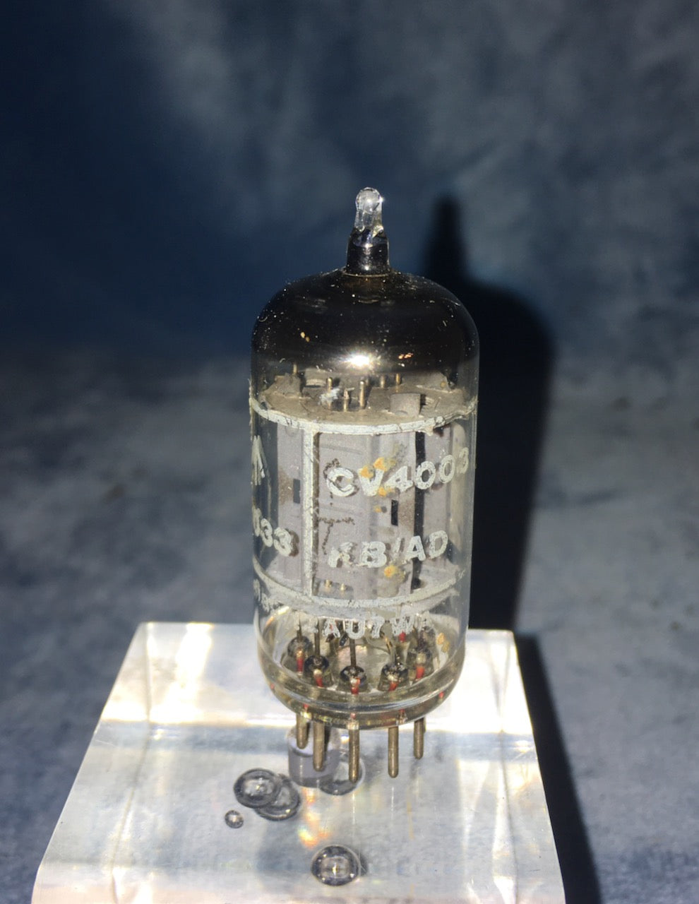 CV4003, BRIMAR, MILITARY SPEC,ECC82, ECC82WA, AUGUST 1970 ROCHESTER PRODUCTION