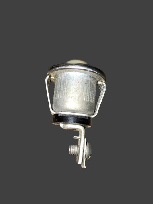 USA Made, Push To Make Switch, May be Doorbell reltd,  Chrome Bezel, Ex Equipt