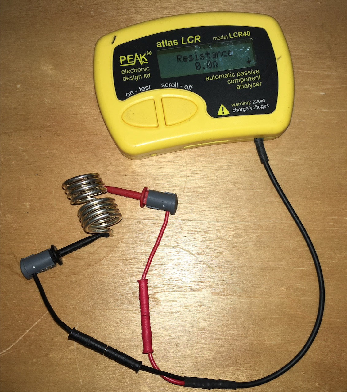 Coil, RF Inductor, 0.6uH, 17mm Dia, 25mm Pin Spacing