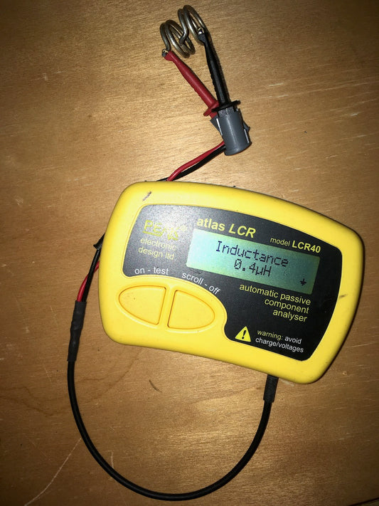 Coil, RF Inductor, 0.4uH, 17mm Dia, TWO + TWO COIL