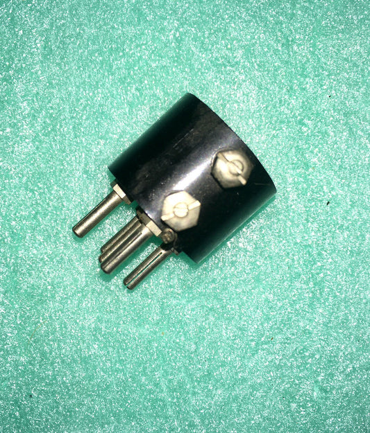 Bulgin, British 5 Pin, B5, Split Anode Valve Adaptor, A8, Unboxed, 1930