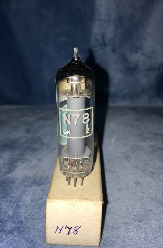 N78, MARCONI WIRELESS TELEGRAPH, MWT, 6BJ5 ,CV3711, CV4062, OCTOBER 1959, NOS WHITE BOX, EDDYSTONE