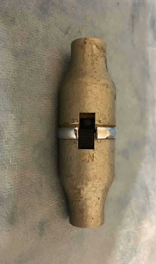 LUSTRAPHONE, GA/159. TUBULAR IN LINE SWITCH ADAPTOR, UNUSED NOS