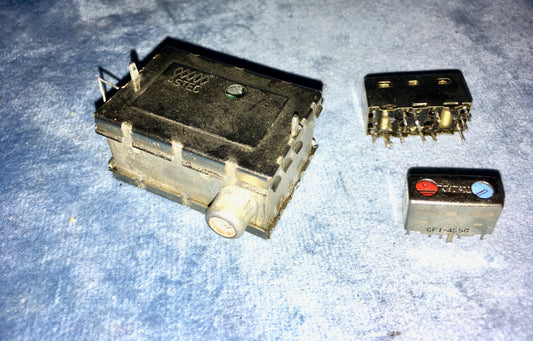 Astec,UHF modulator, + 2x twin, Toko Coil Blocks.