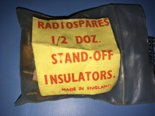 RADIOSPARES, RS, STAND OFF, COMPOSITE INSULATOR, 1cm CONDUCTOR LENGTH, 2cm STANDOFF LENGTH