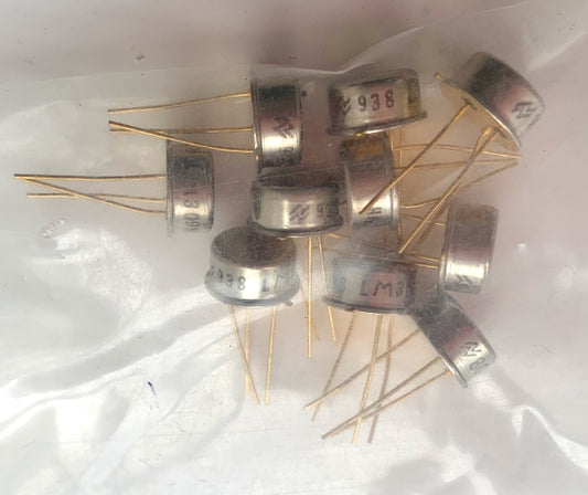 LM309H, NOS, GOLD PINS, 5V VOLTAGE REGULATOR
