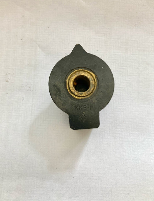 GENERAL RADIO, BLACK KNOB 1 INCH DIA, KNB-1, NOS, FAIRCHILD 660, FAIRCHILD 670, BARKNOBONE,