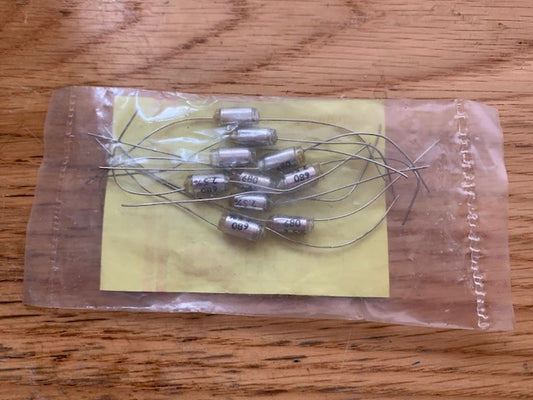 RS, polystyrene capacitors, 680uF, 160V, 113-314, pack of 10x