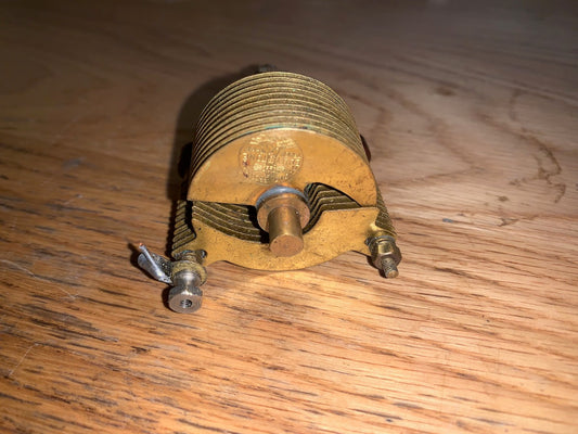 EDDYSTONE, HIGH VOLTAGE MICRODENSER, 200pF, CAT NO 1094, CODE POWRX