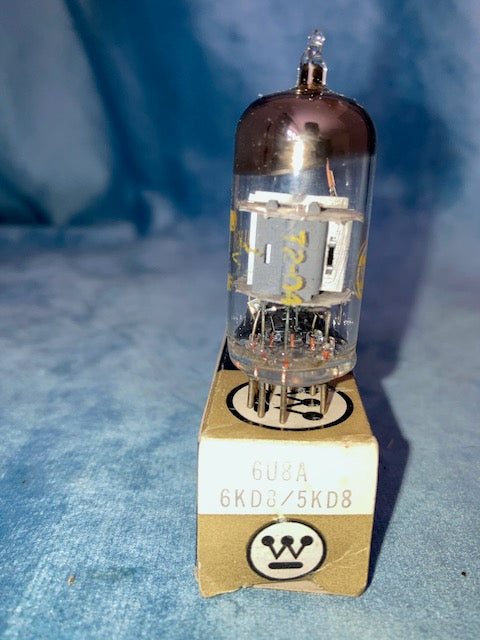 6U8A, WESTINGHOUSE, BOXED,  ECF82,  1972 PRODUCTION