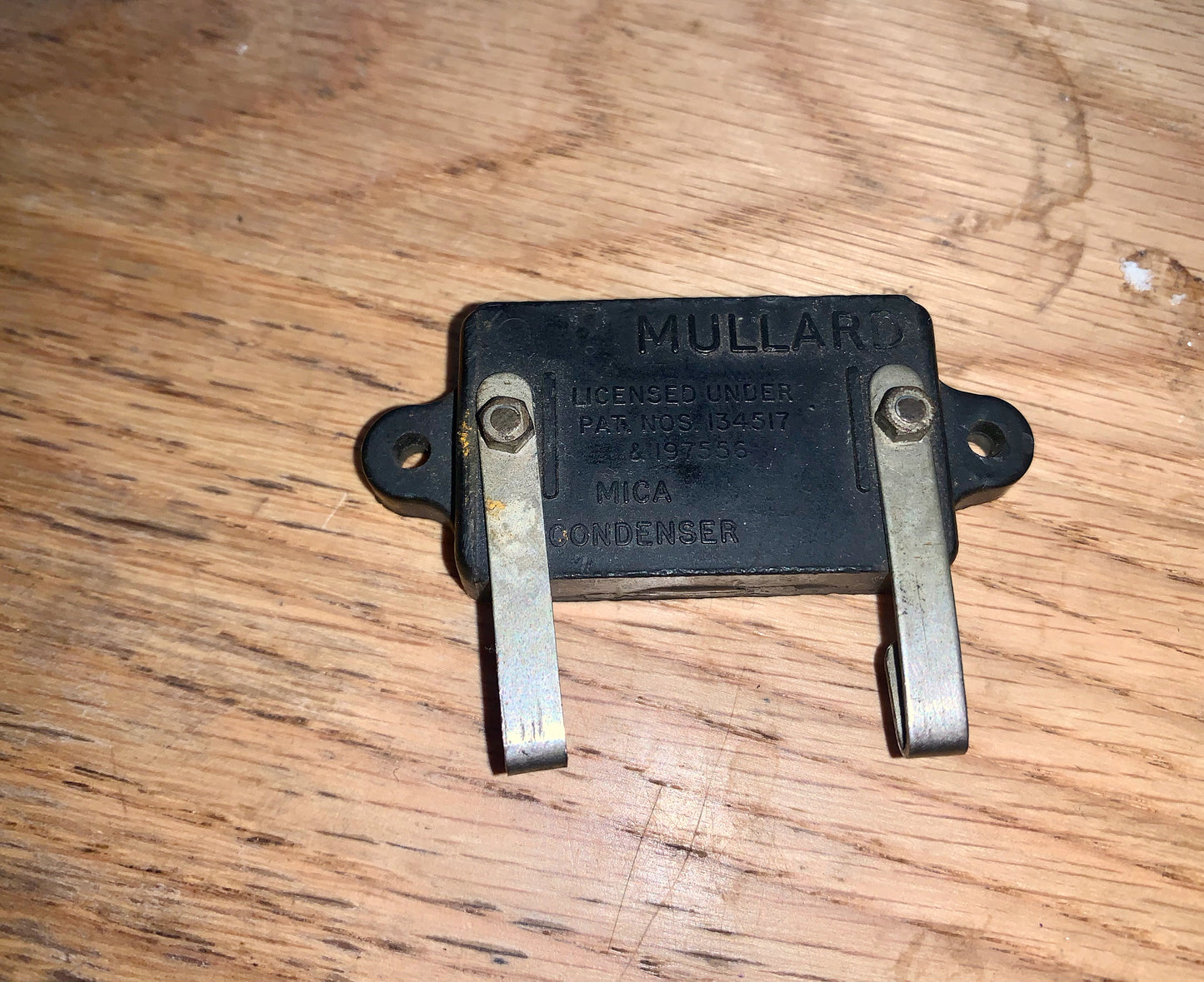 MULLARD, MICA CONDESNER, 0.0003uF, 1930