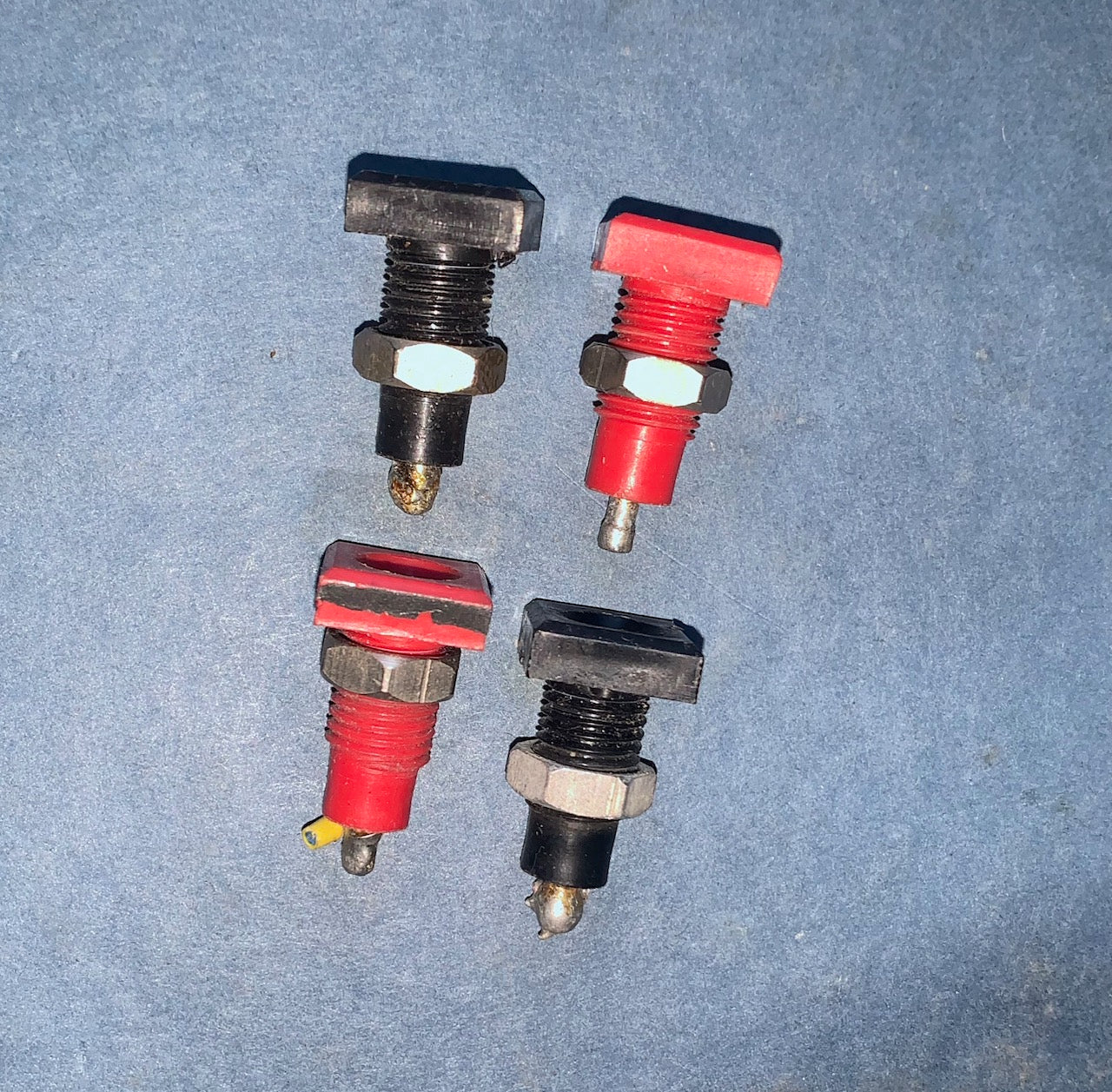 BELLING, TURNER COATES, SOCKETS, QUAD 303 SPEAKER CONNECTION, SET OF 4X, EX EQUIPT