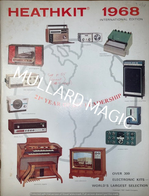 HEATHKIT, CATALOGUE, 1968