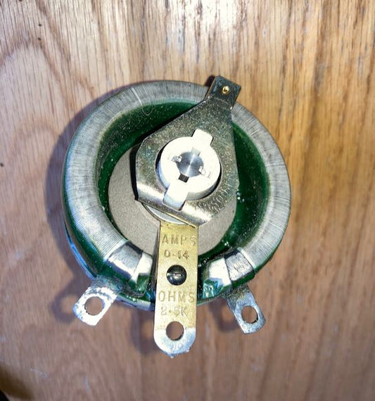 Berco, Bercostat, Wire Wound Potentiometer, Rheostat, L50, 2K5, 0.14A, 975546