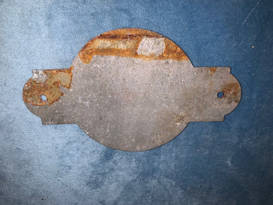 Igranic Motor Control, Machine Plaque, 69mm x 117mm, Aluminium, 1930s