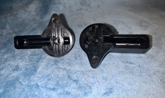 Black Bar, Pointer Knob, Military, Front screw and roll pin fixed, 52mm length