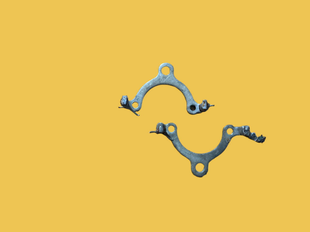 B7G, COMBINED VALVE BASE RETAINING NUTS AND EARTHING POST, EX MILITARY, EX EQUIPT,