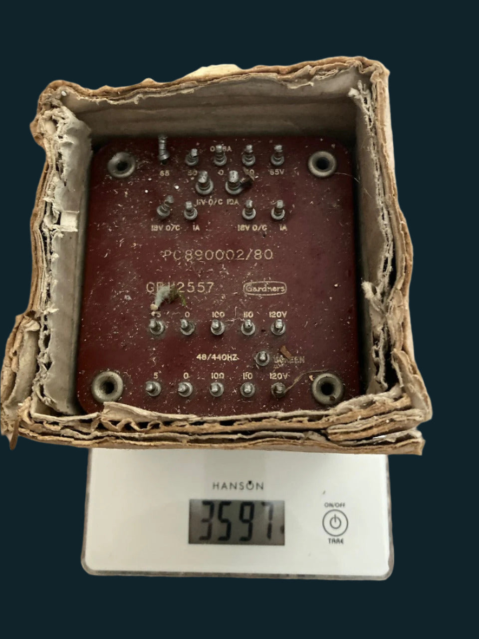 GARDNERS, NEW BOXED TRANSFORMER, 65-50-0-50-65V @ 280mA, 11v @ 10A, 18V @ 1A