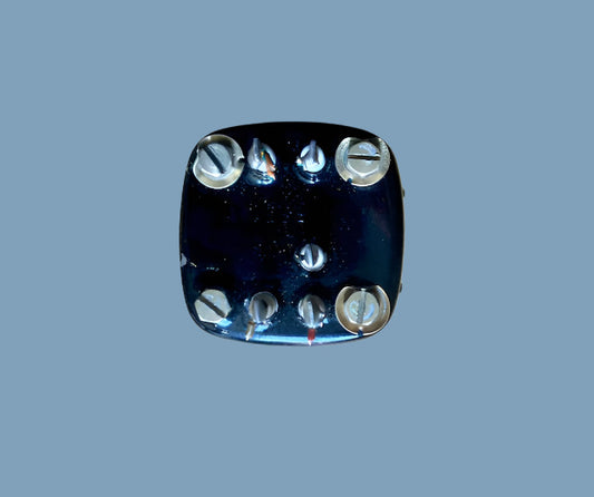 Gresham, Oil Filled Transformer, T1080,    PRI: 25KΩ 10mA DC ,SEC: 600Ω 10mW, 6.5:1