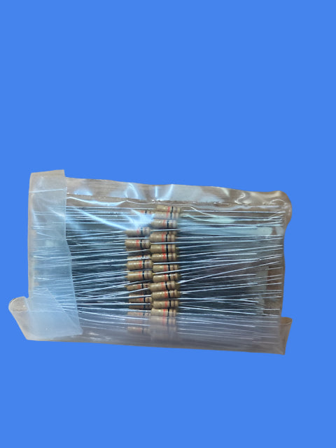 ISKRA, CARBON RESISTOR, UPM050, 10K, 0.125W, S76/5 SERIES, SINGLE RESISTOR