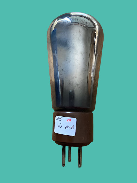 Philips, 505, rectifier, 3 pin, brown base, RGN130,  V495, G495, DU4, G450, GT138, R4B, RRR145