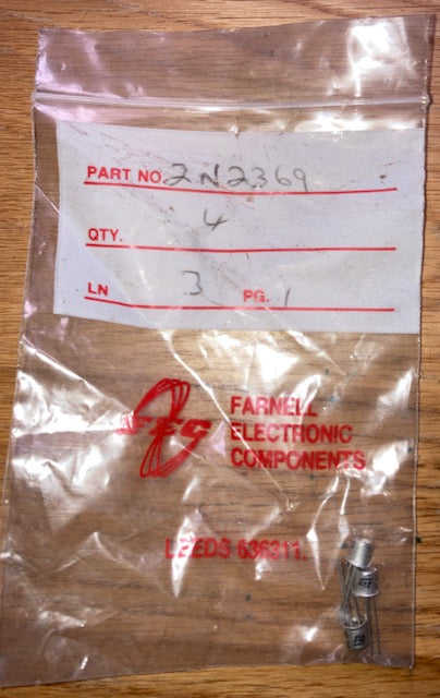 2N2369, Transistor, Silicon, NPN,TO92,