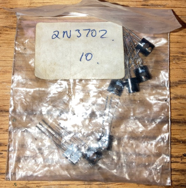 FAIRCHILD, 2N3702 ,PNP, TO92, ECB 25V 200mA, 100MHz