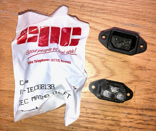 IEC Chassis Socket, Chassis Mount, CPC,  PL-IEC681438