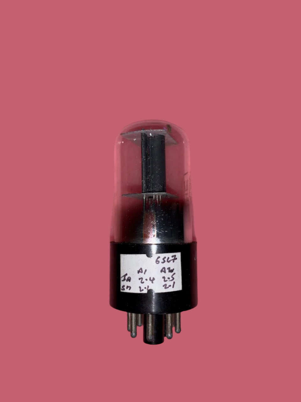 6SL7GT, SYLVANIA, VT-229, MILITARY, WHITE BASE PRINT, SEPTEMBER 1946 PRODUCTION, 6SL7