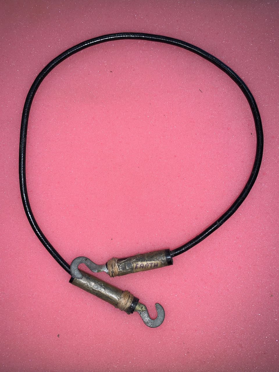 AIR MINISTRY INSTRUMENT LEAD,  TEST LEAD  FOR AVO 8, LARGE  HOOK SPADE TERMINATIONS, APPROX 16 INS LENGTH