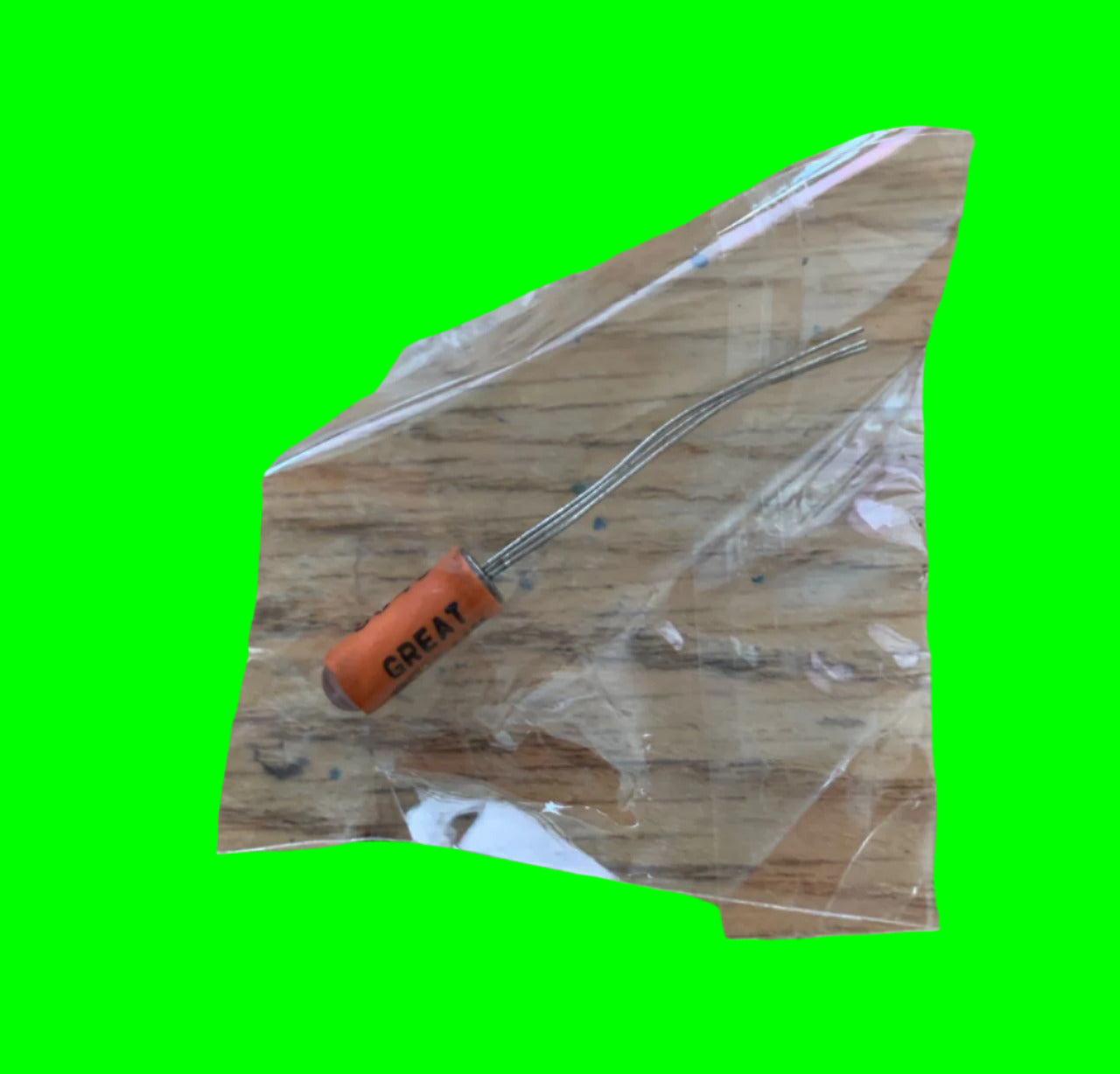 OC45, Mullard, Orange Sleeve, Germanium Transistor, HFE 53, ICEO 0.00 mA