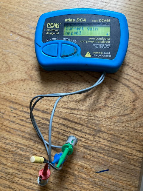 AEI, GT50, GR50-8,, TRANSISTOR, PNP ,A.F, GERMANIUM, FROM 1958, TESTED, Hfe = 63