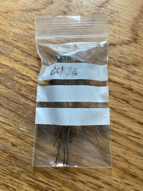BCY32, silicon, PNP, transistor, Mullard,TO-5, PACK OF 3X