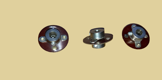 CINCH, FLEXIBLE COUPLER, 27mm DIA, 6mm SHAFT