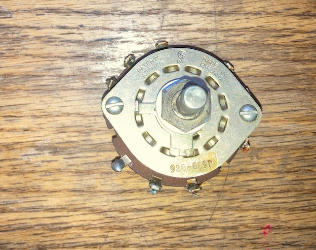 OAK NSF, ABH TYPE, ROTARY WAFER SWITCH, 2 WAFER, 4 POSITIONS, WAFER DIA 40mm,