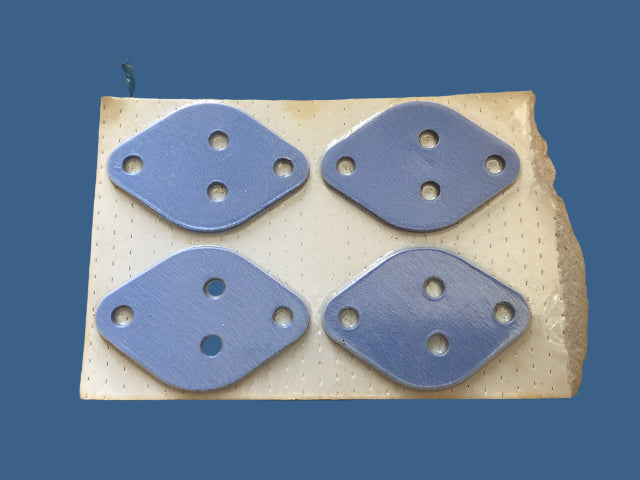 TO-3, Transistor,Mounting Pads, Pack 4x