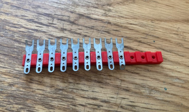 Cinch, 9 Position, Terminal Block, Barrier Strip, 80 x 20mm