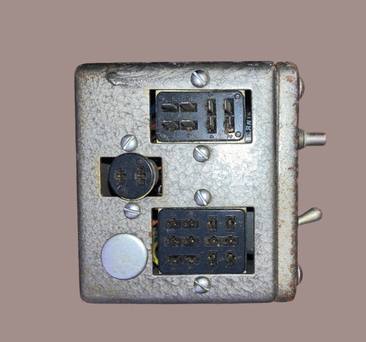 Hudson, Pye, Taxi Radio, Loudspeaker Block, Deco styling, 1940s