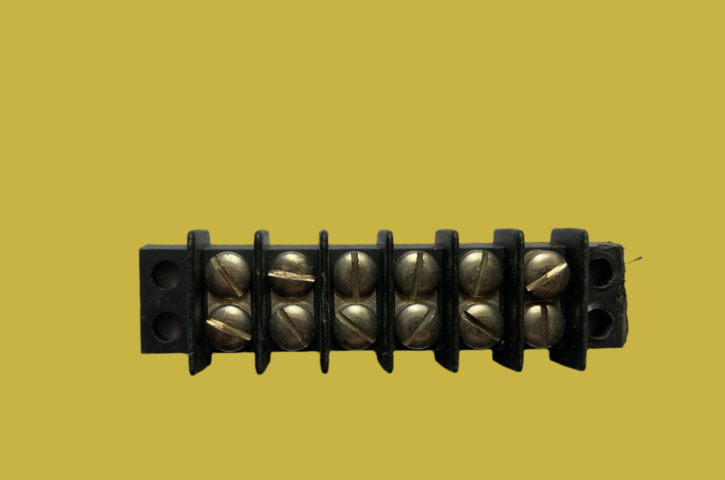 Cinch, 6 Position, Terminal Block, Barrier Strip, 75 x 22mm