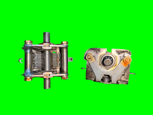 SILVER PLATED, EX MIL EQUIPT, TUNING GANG, VARIABLE CAPACITOR, 100pF